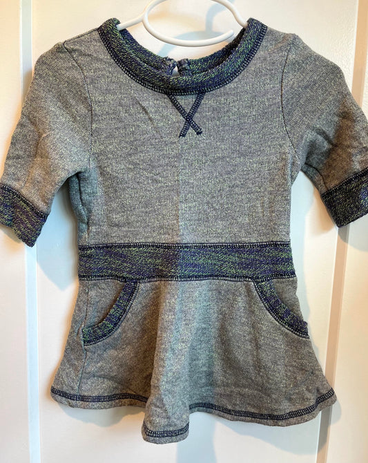 Seller #60 Cat & Jack Space Dyed Dress Girls Size 18 months