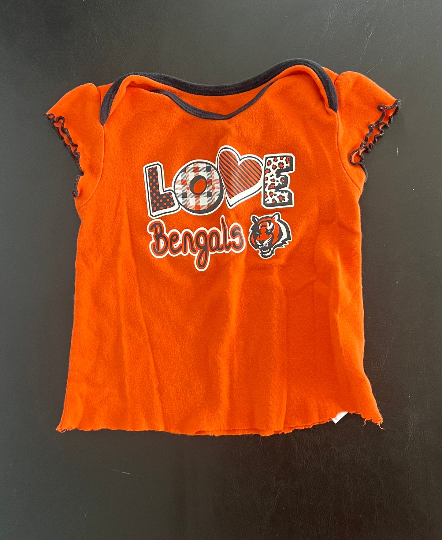 Girls Bengals Shirt 18mo