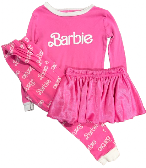 Seller #178 Size 5T Barbie 3 piece set Pajamas
