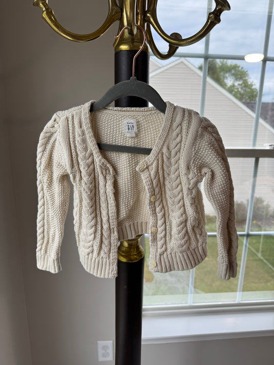#113 Baby Gap 12-18 month girl cardigan *reduced*