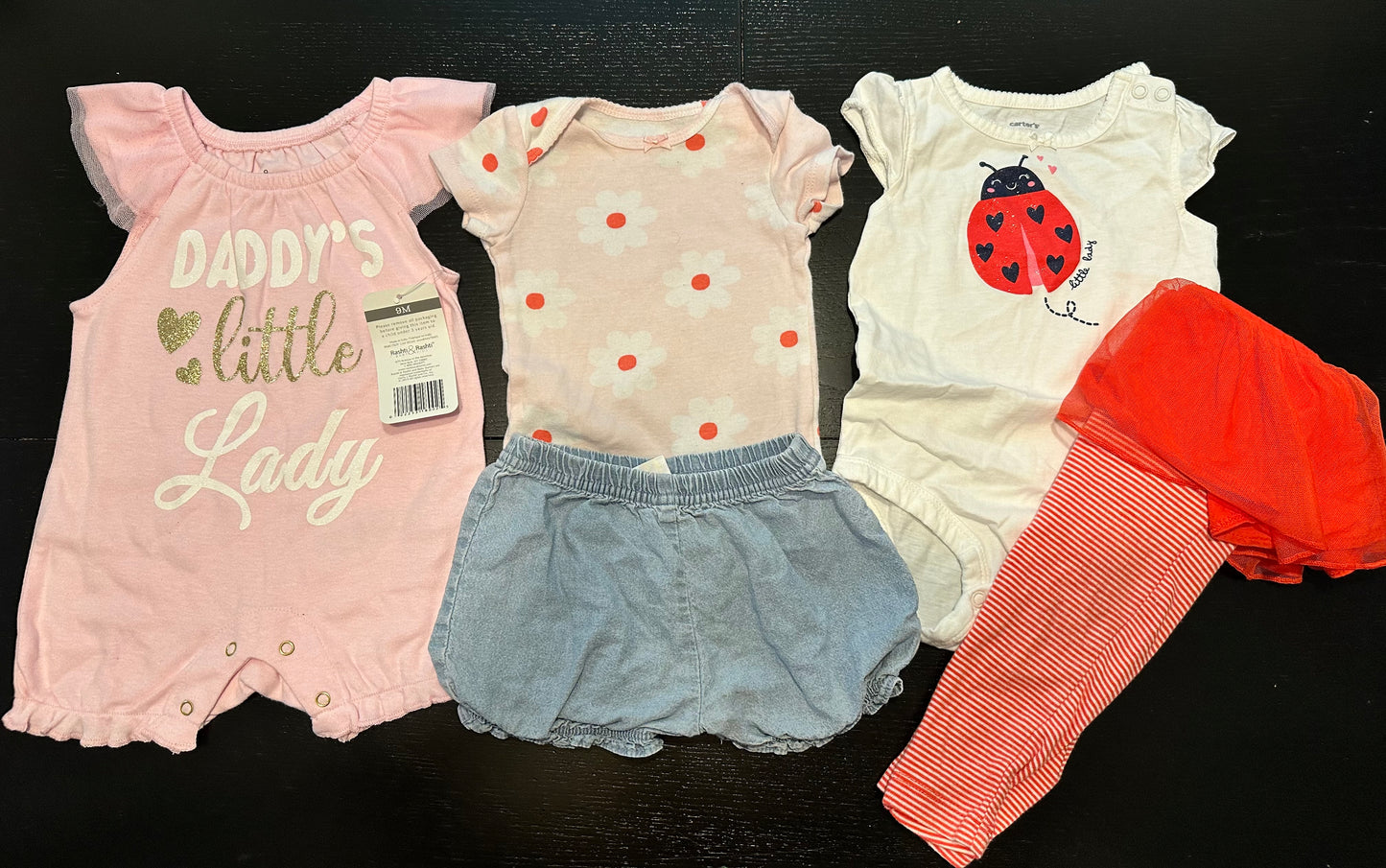 9 Month Girl's Bundle (8 Items)