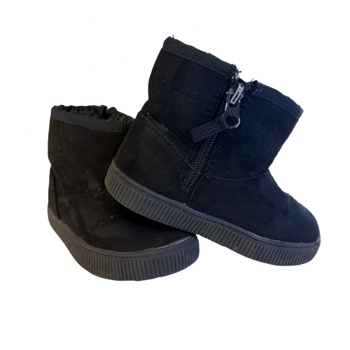 Seller #178 Size 8 Toddler Girl Black Winter Boot