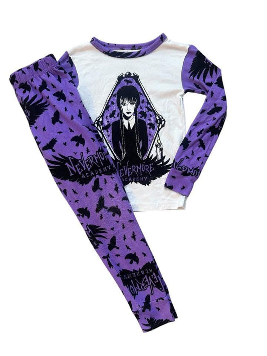 Seller #140 Girls Wednesday pajamas size 6