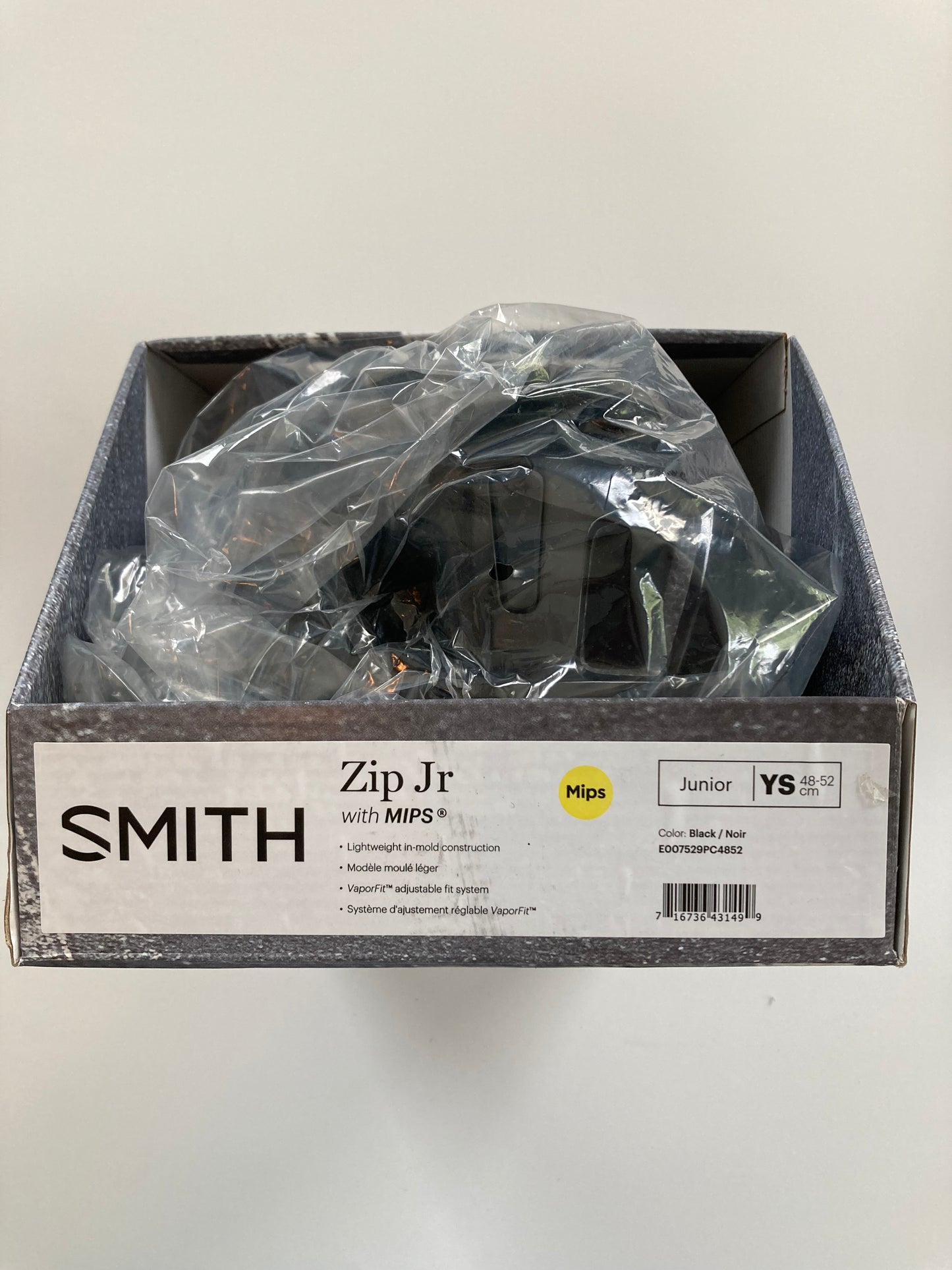 Smith Zip Jr. size YS (48-52cm) bike helmet with MIPS  NIB