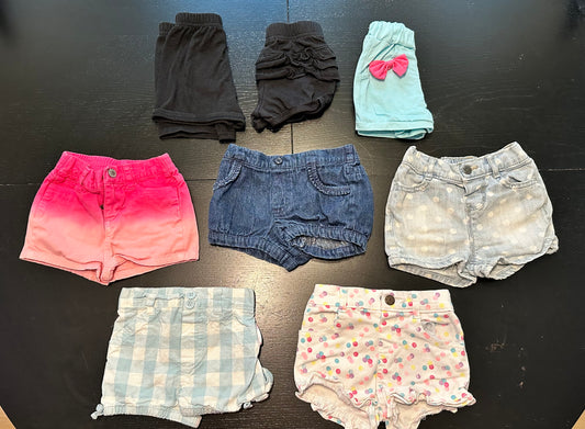 *REDUCED* Girl's 12 Month Bottoms Bundle