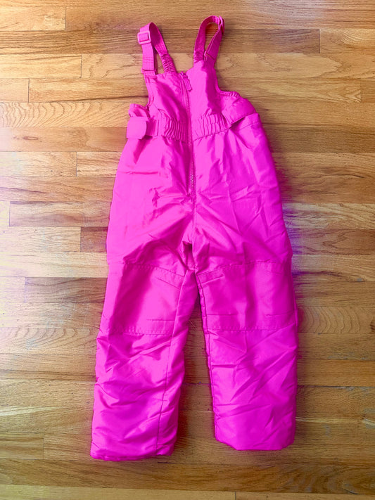 #104 girl pink snow bib Cat & Jack size 5T, name on tag