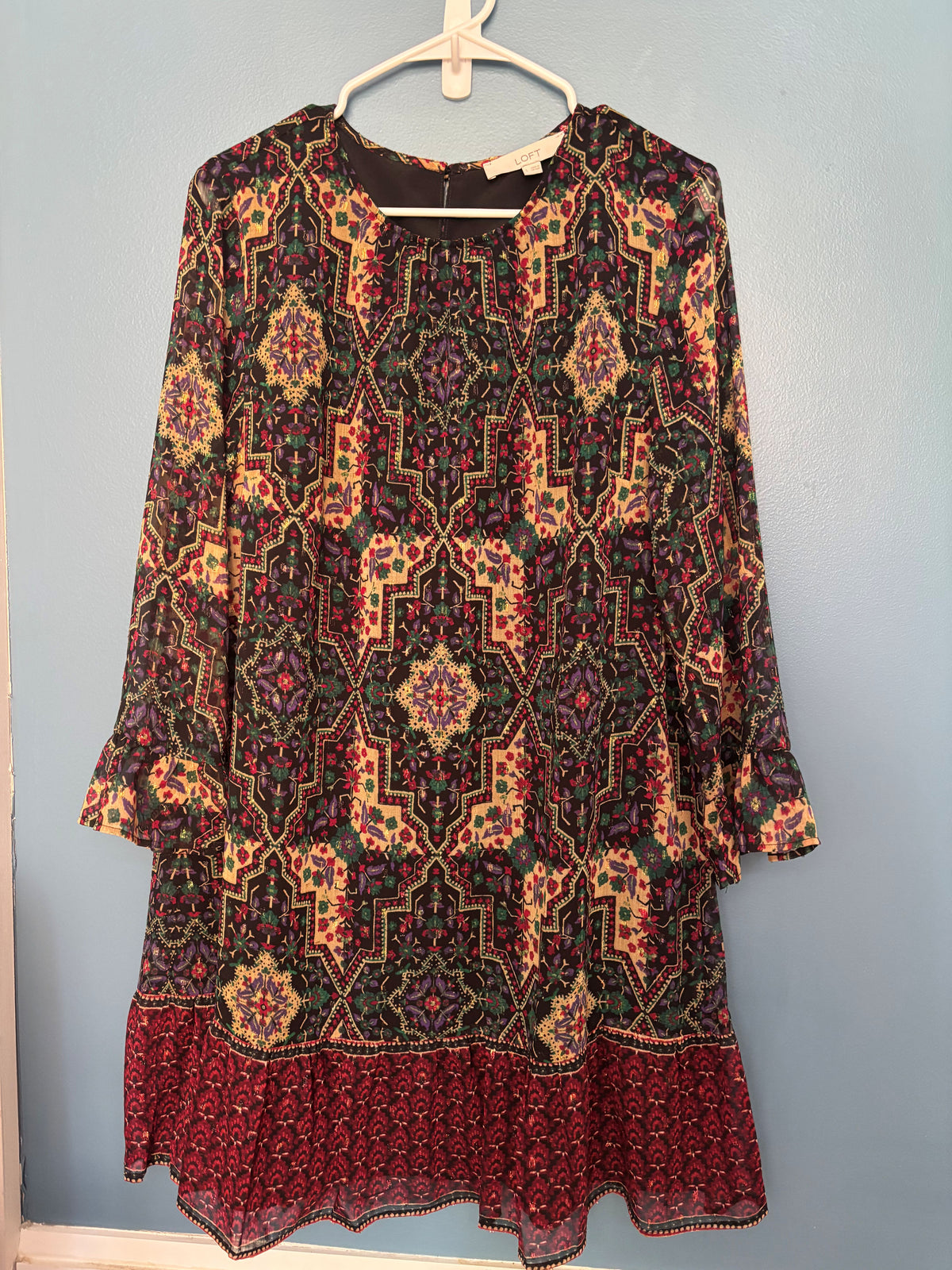 Seller #50 Loft Shift Dress, Size L NWOT