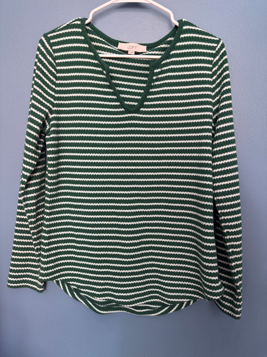 Seller #50 Loft Waffle Knit Shirt, VGUC Size L