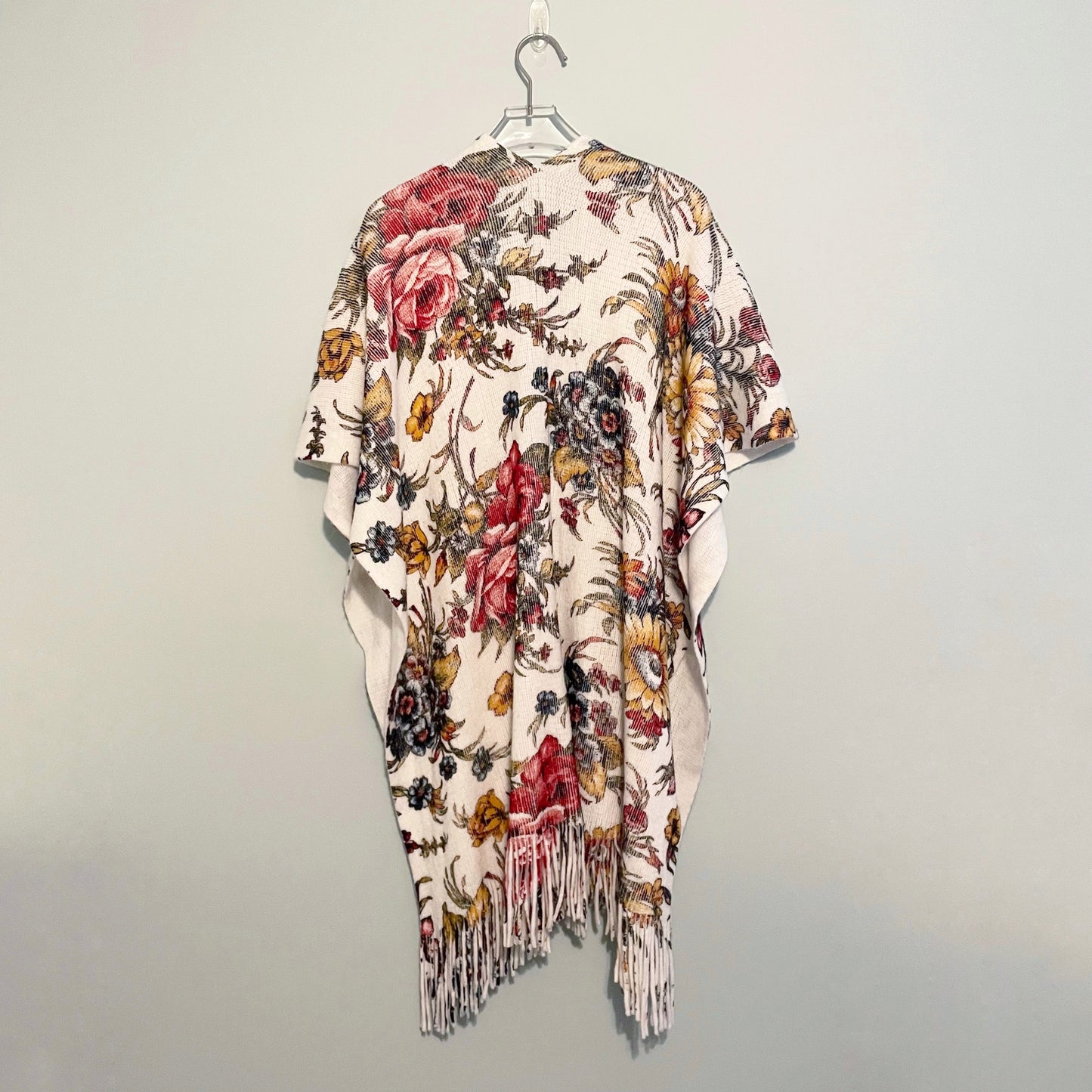 #118 | One Size | Anthropologie Women's Floral Shawl Cardigan