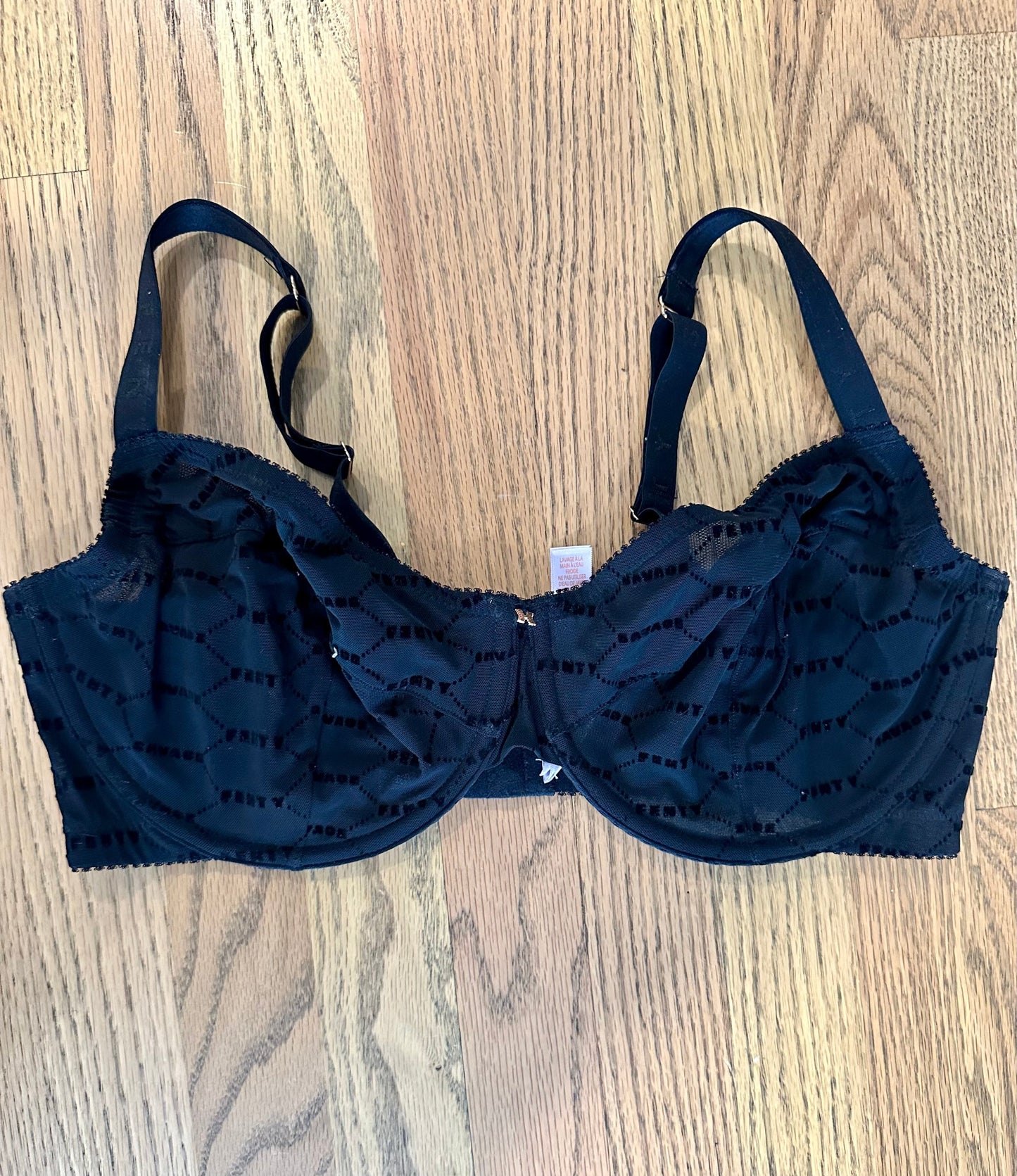 #198- Women’s, Savage Fenty, Black Bra, NWT- Size 36G