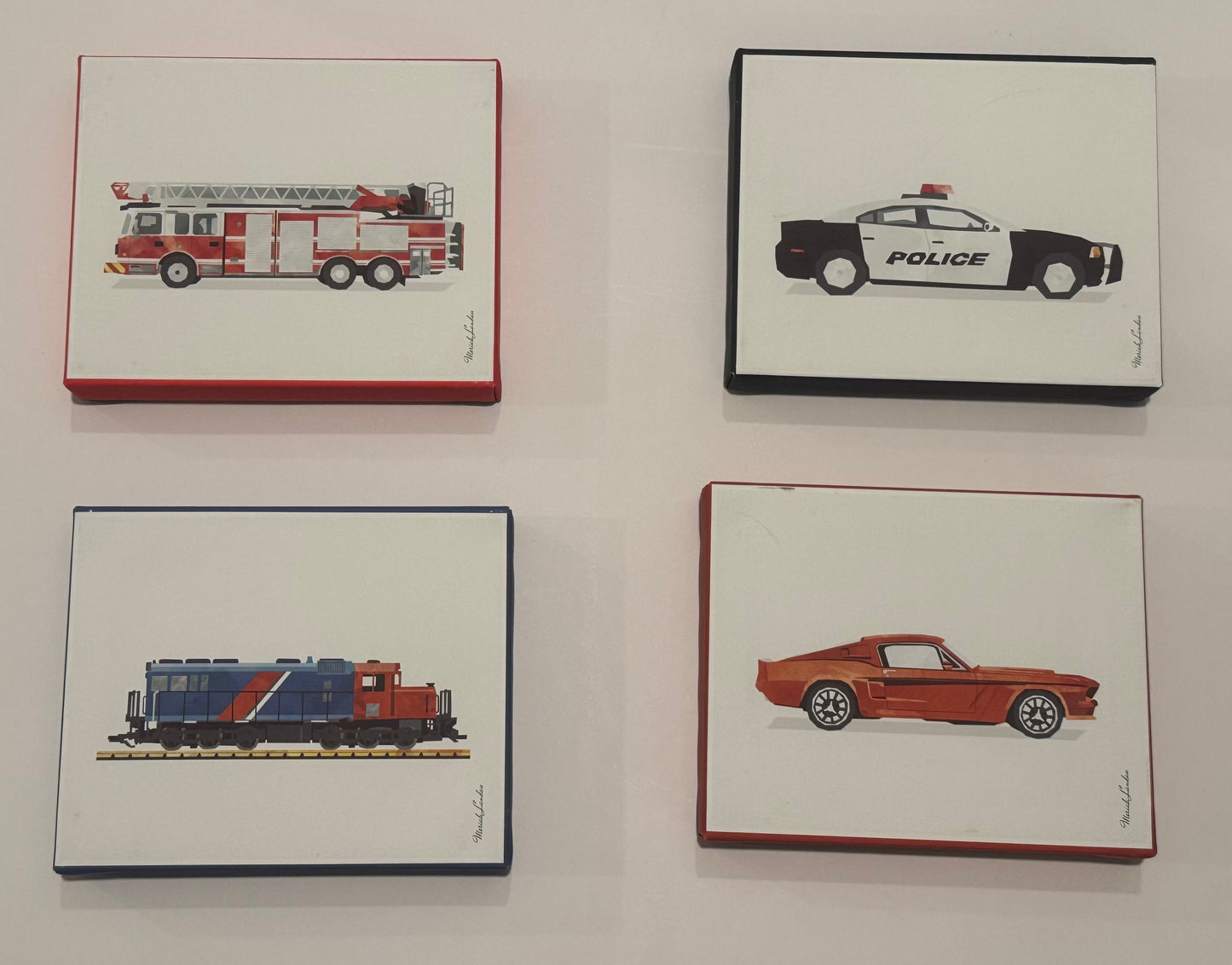 #187 Vehicle Prints Room Decor