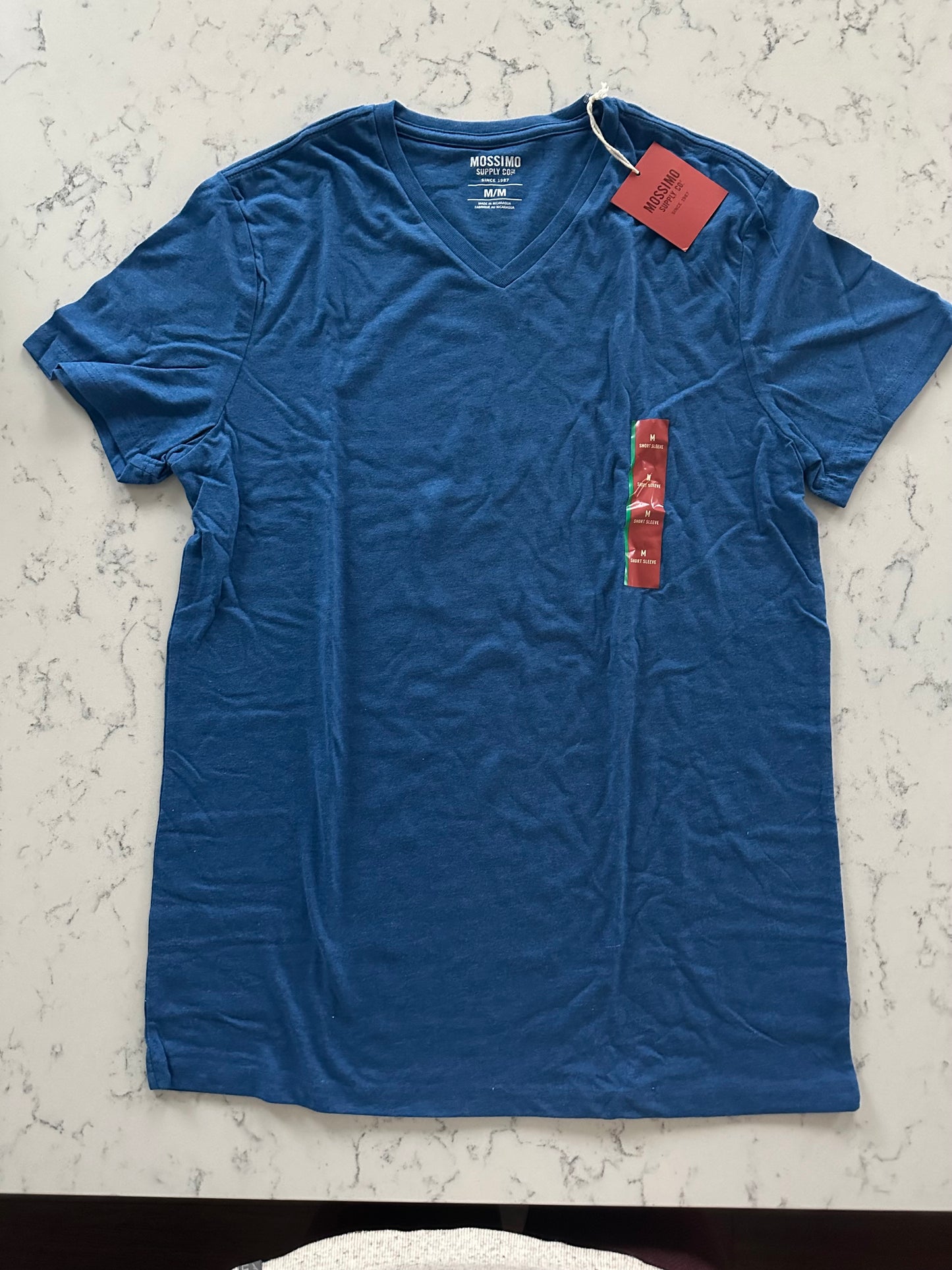 Seller 42, Mossimo Cotton TShirt, NWT, Blue, Mens Medium