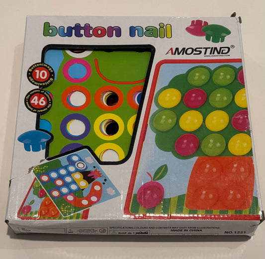 #187 Button Nail Toy