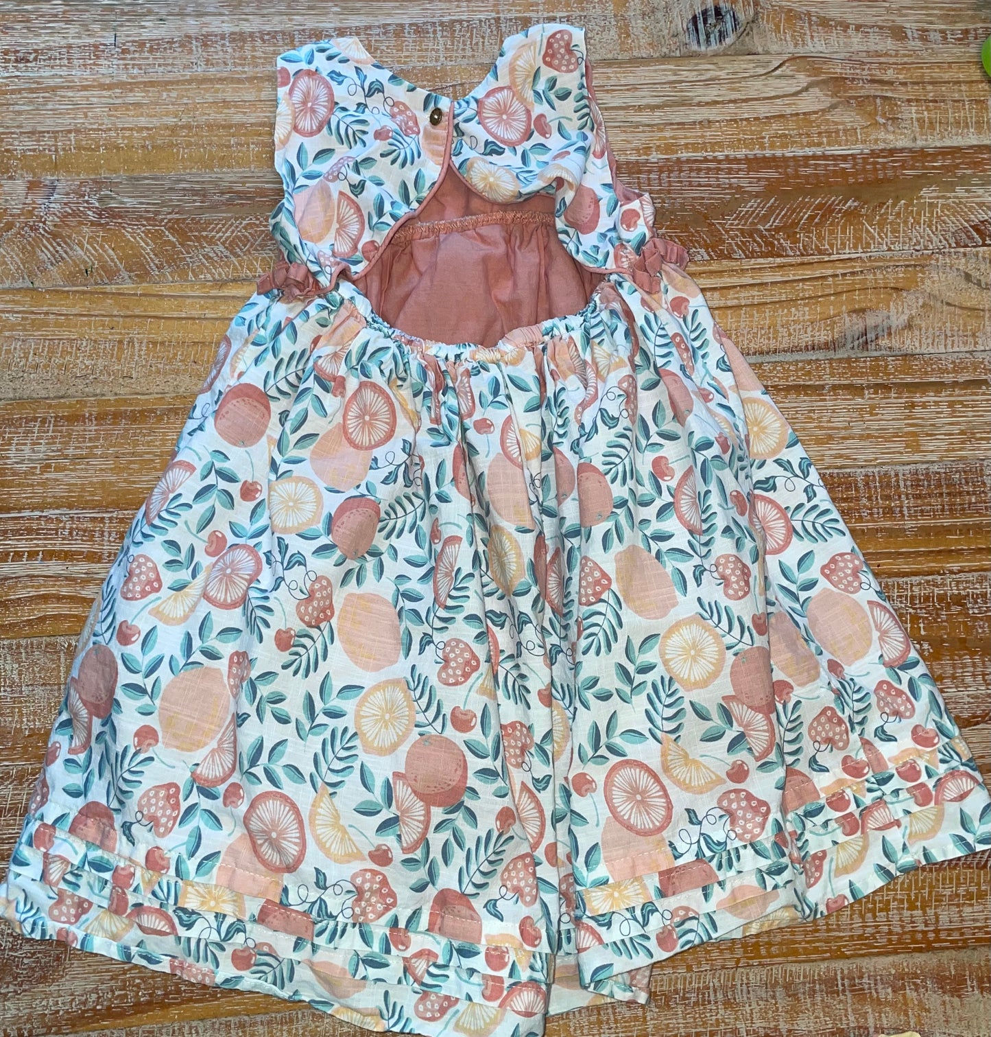Seller #3 Tommy Bahama Girls 3T Orange Floral Summer Dress