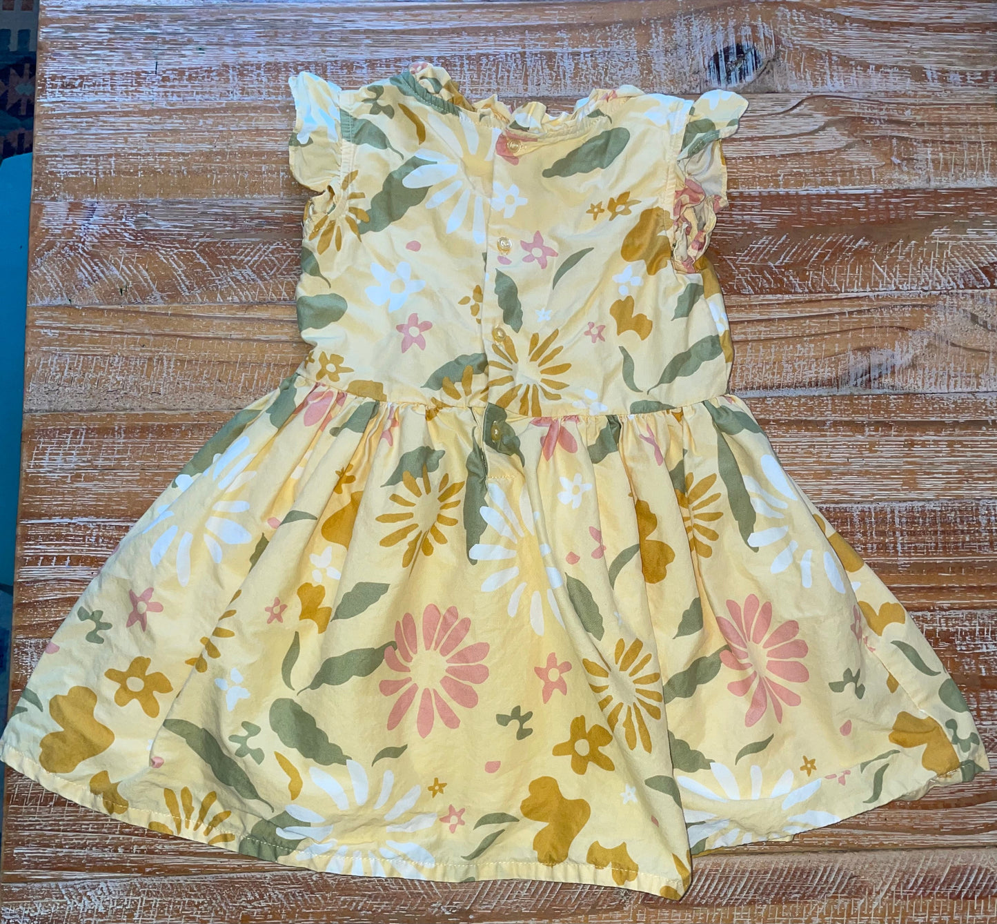 Seller #3 Carter’s Girls 2T Yellow Sun Dress
