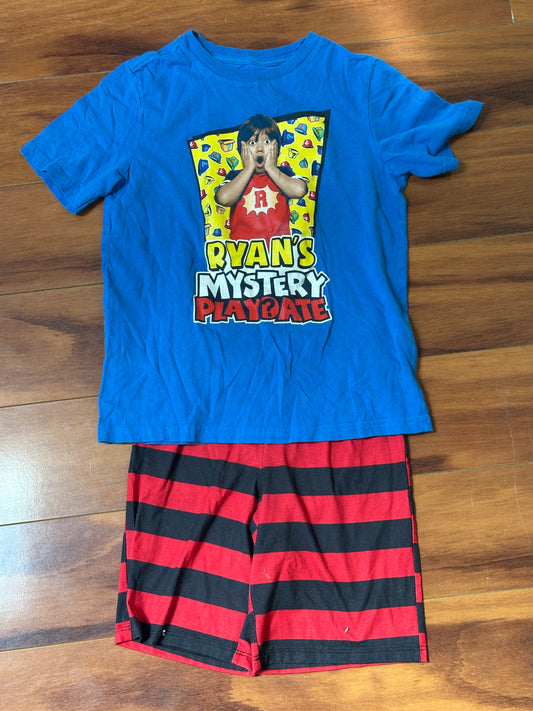 #94 Ryan's Mystery Playdate Pajamas - boys M - VGUC