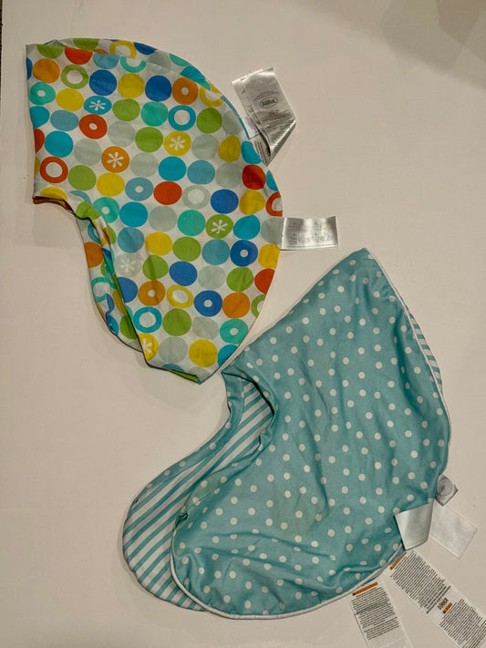 #187 Boppy Nursing Pillow Covers (2)