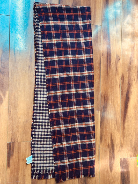 #186 Plaid Blanket Scarf