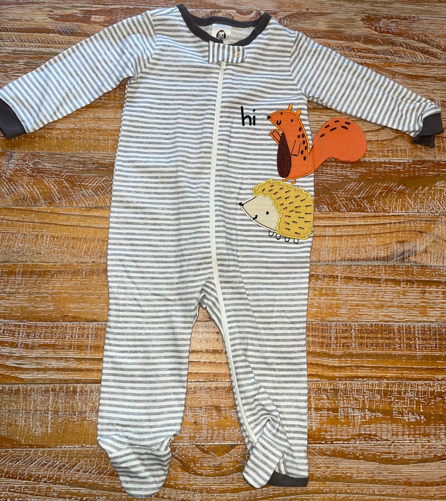 Seller #3 Gerber Boys 3-6 mos Zip up Sleepers (three)