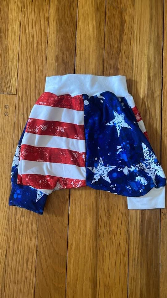 Patriotic Shorts - 6/9m