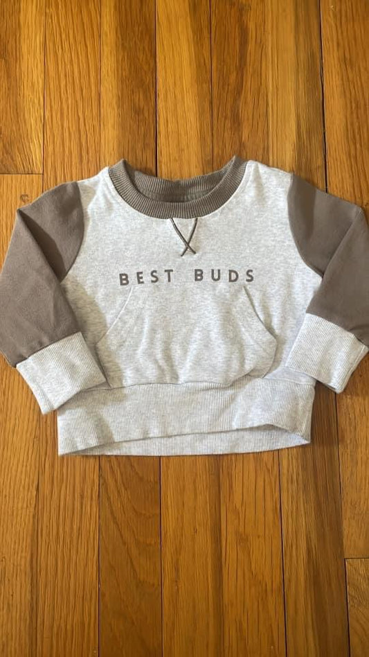 Best Buds Sweatshirt - 6/12m