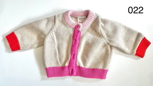 Hanna Andersson cardigan pink size 3 months