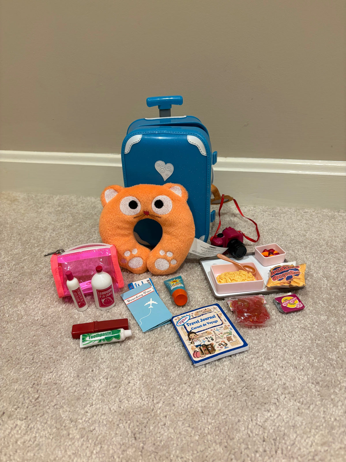 #125 Our Generation Doll Travel Set