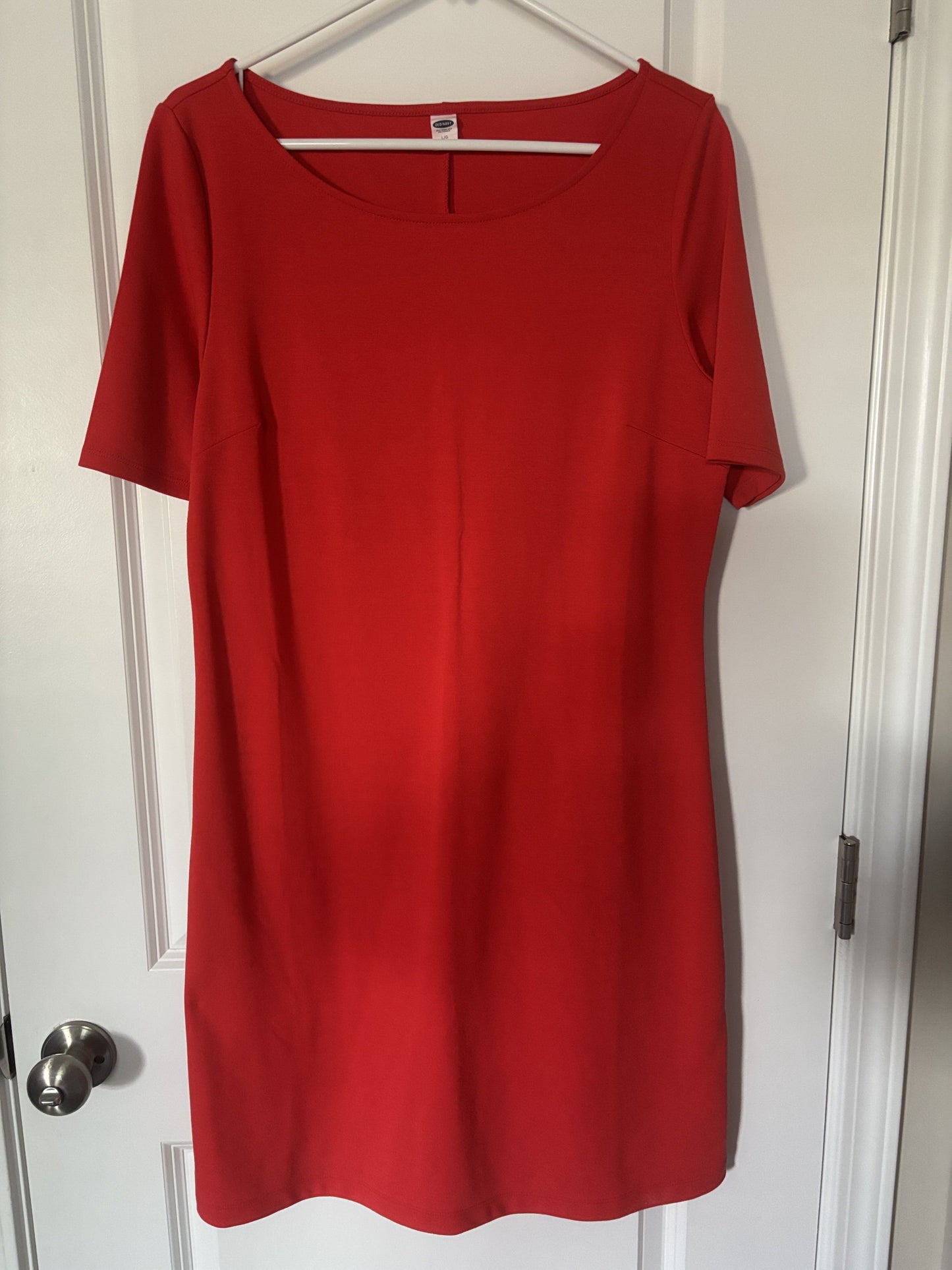 #138 - L - EUC Old Navy - Red Casual Dress - PU 45236