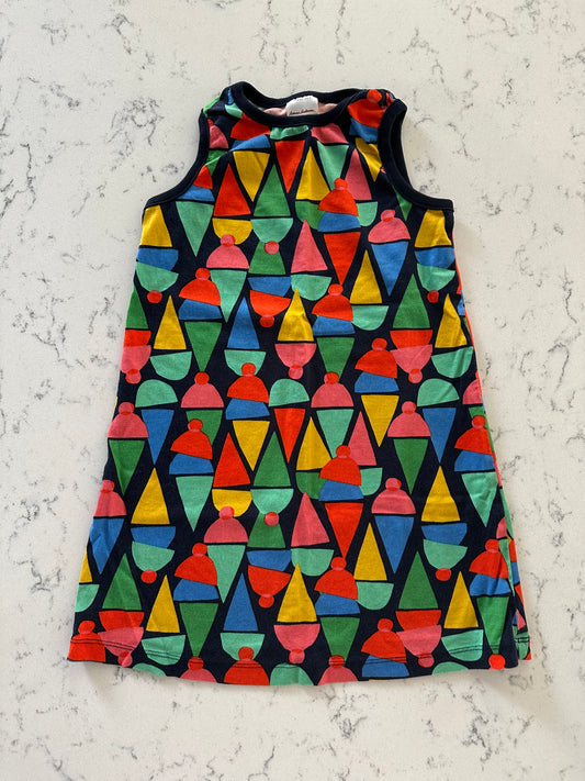 Seller 42, Hanna AnderssonTank Dress, Ice Cream Print, EUC, Girls 5