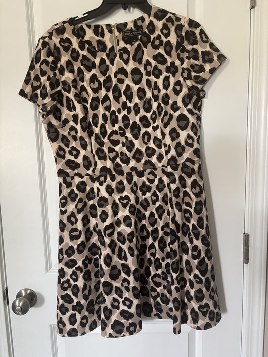 #138 - 14P - EUC Jessica Howard - Cheetah Dress - PU 45236