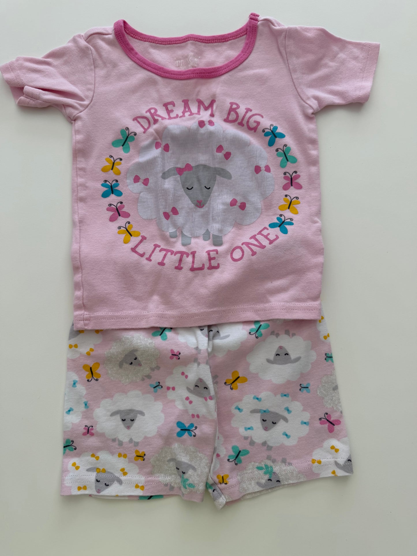 #117, Girls 24M, Carter’s ‘hop to bed’ & TCP sheep pajamas, GUC