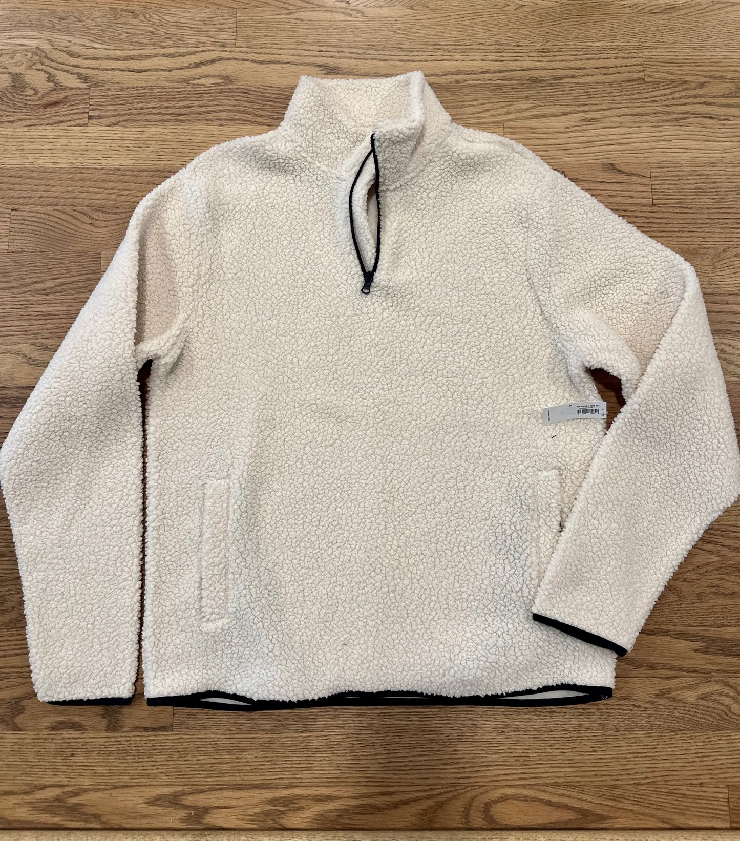 #198- Men’s, Old Navy, Sherpa Pullover, NWT- Large
