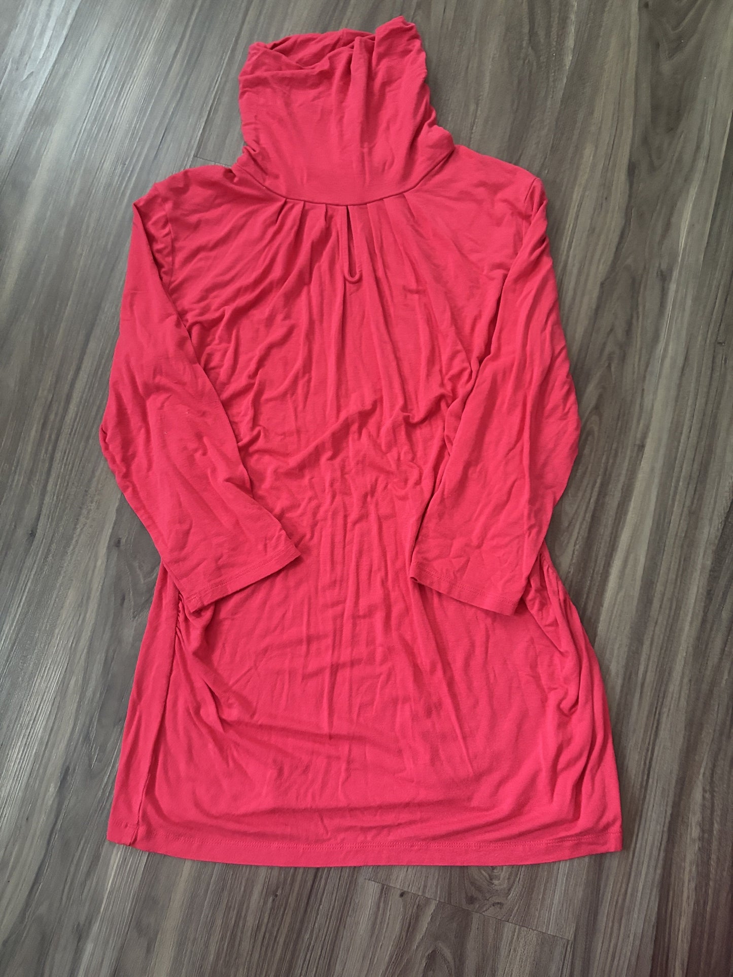 #138 - L - VGUC New York & Co - Pink Turtleneck Shirt - PU 45236