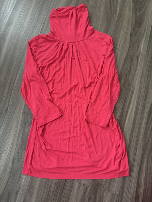 #138 - L - VGUC New York & Co - Pink Turtleneck Shirt - PU 45236
