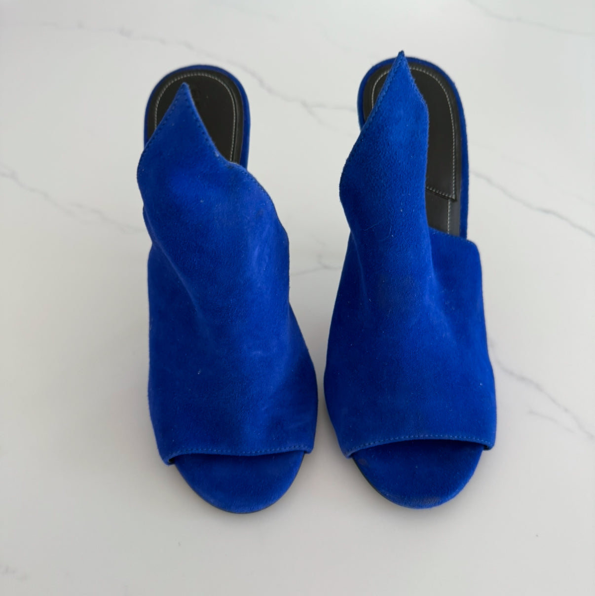 #42 Women's Blue Kendall and Kylie Heels - 6