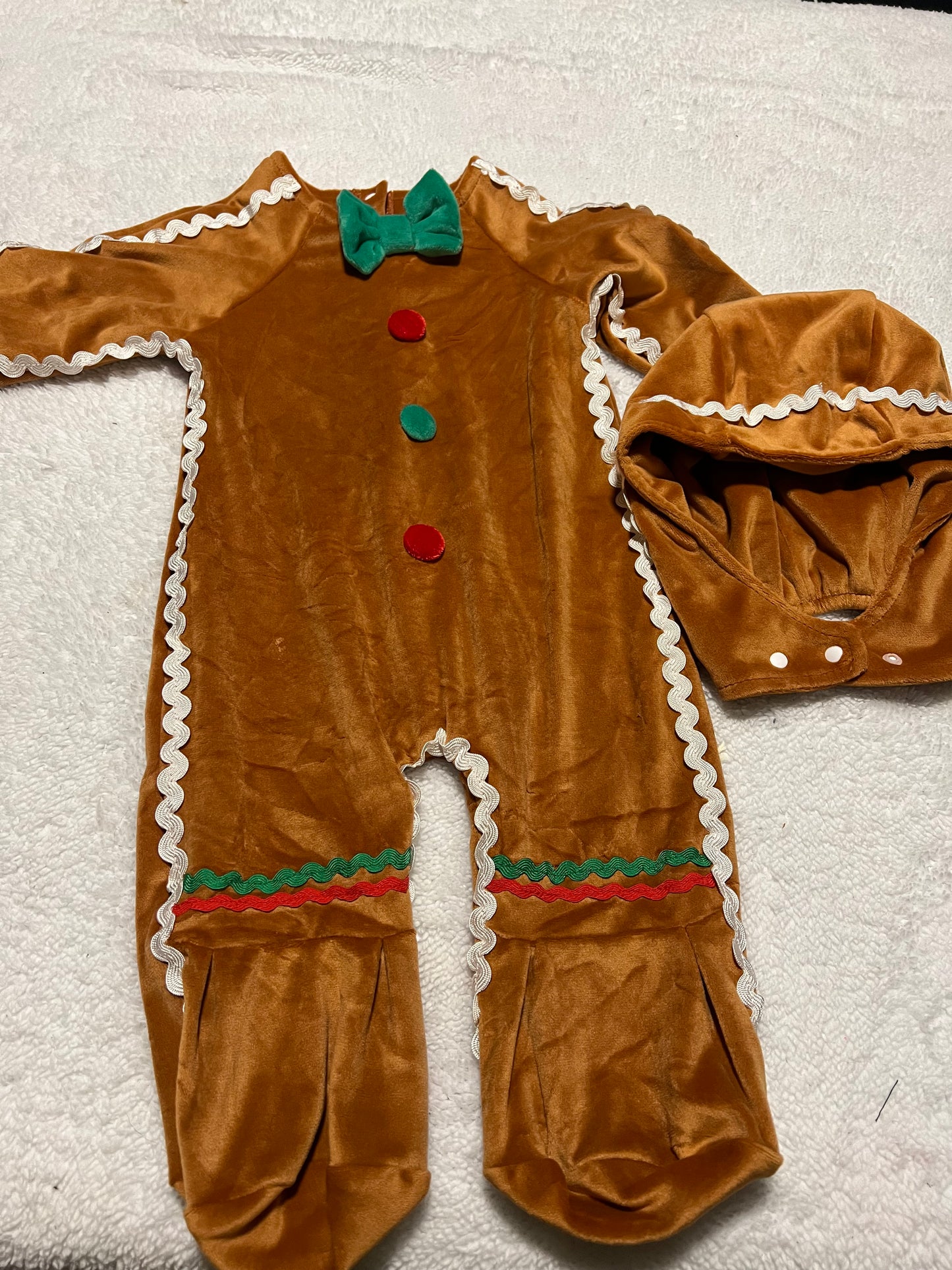 #48 Gingerbread Man Costume 12 months