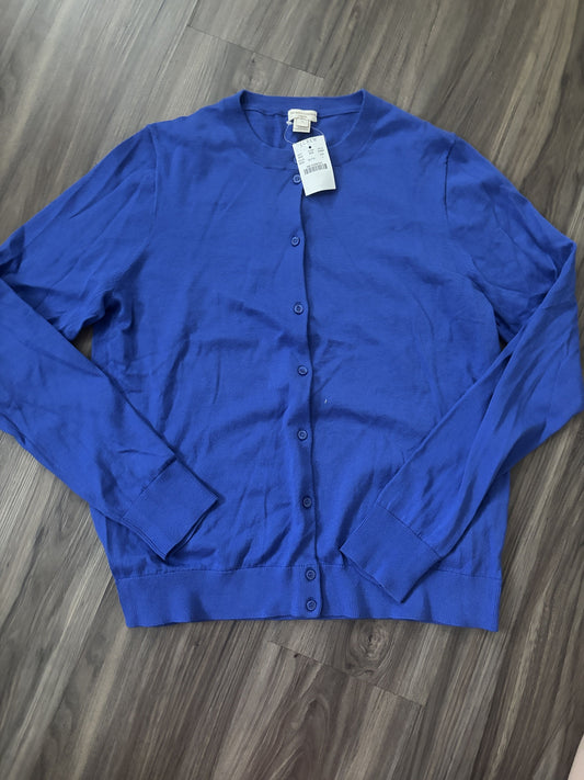#138 - L - NWT J Crew - Blue Cardigan - PU 45236