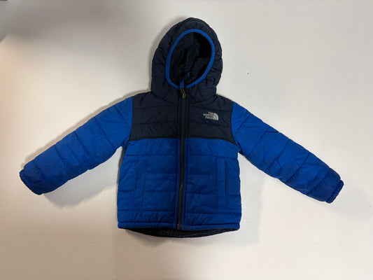 #27 Boys 2T NorthFace Reversible winter coat