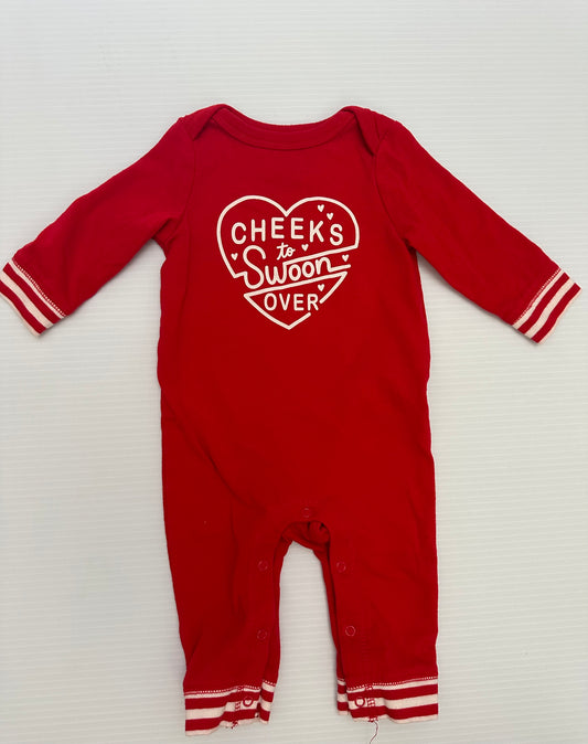 Seller #168 Cat & Jack 0-3m Valentines Day Romper