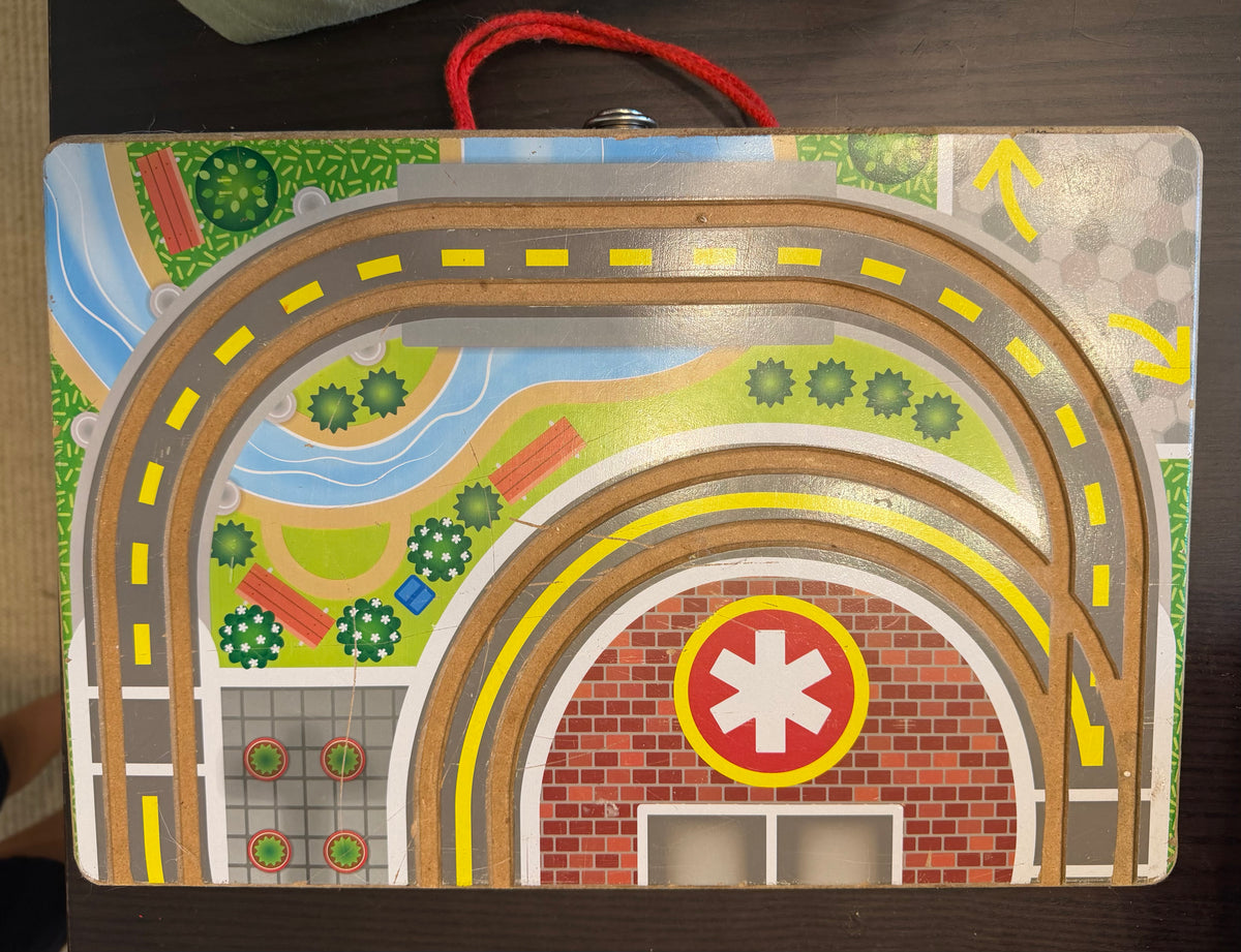 Seller #65 Melissa & Doug travel and play case