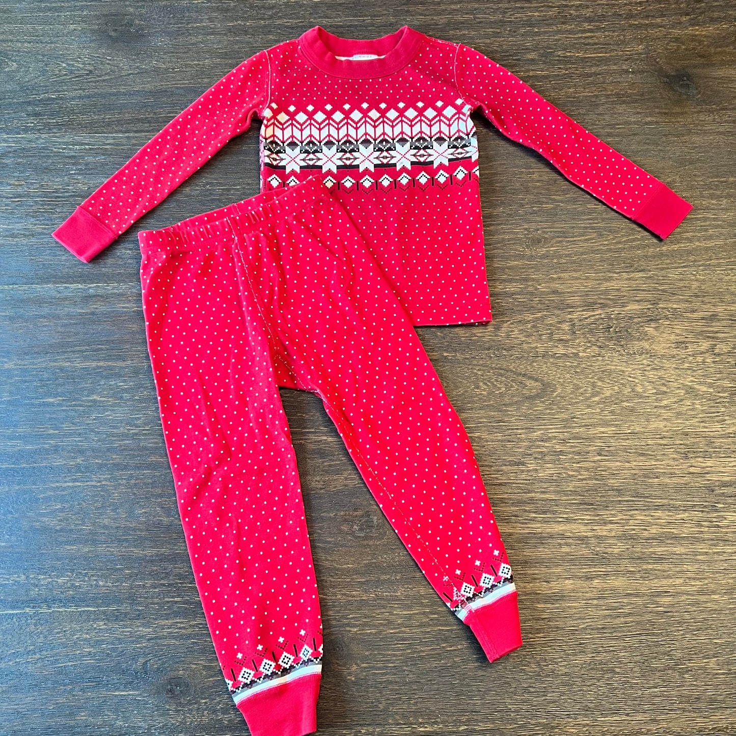 #5 Hanna Andersson Holiday Christmas Pajamas, Boys 3t