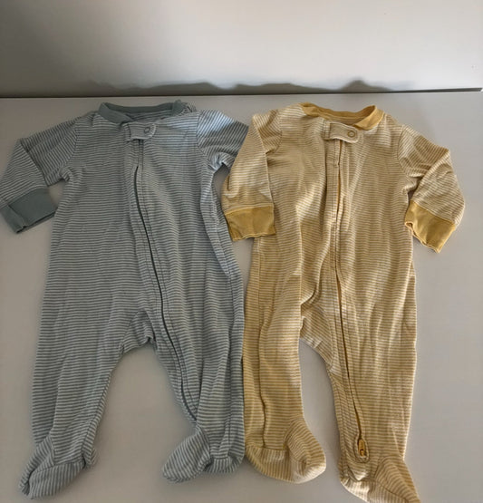 Seller #195 - Bundle of 2 Carter’s Sleep and Play Outfits with 2-WaynZipper - Size 3 Months