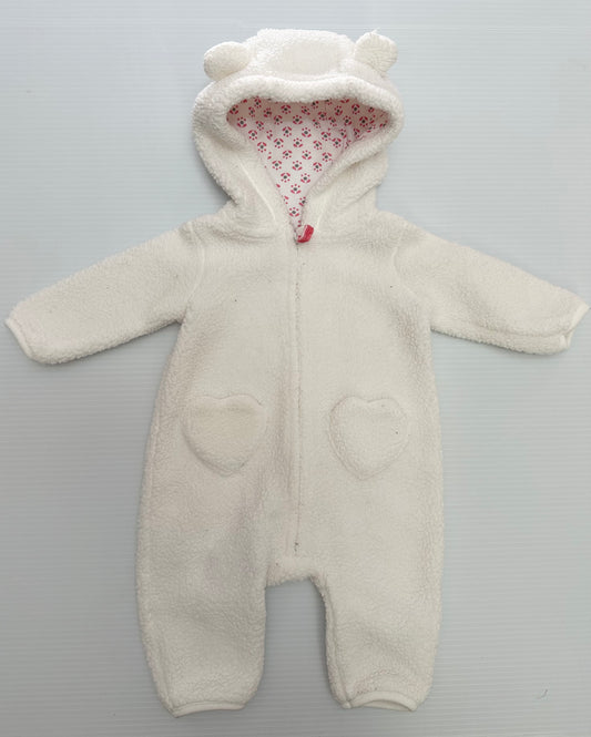 Seller #168 Carters Girls 3m White Winter Bunting
