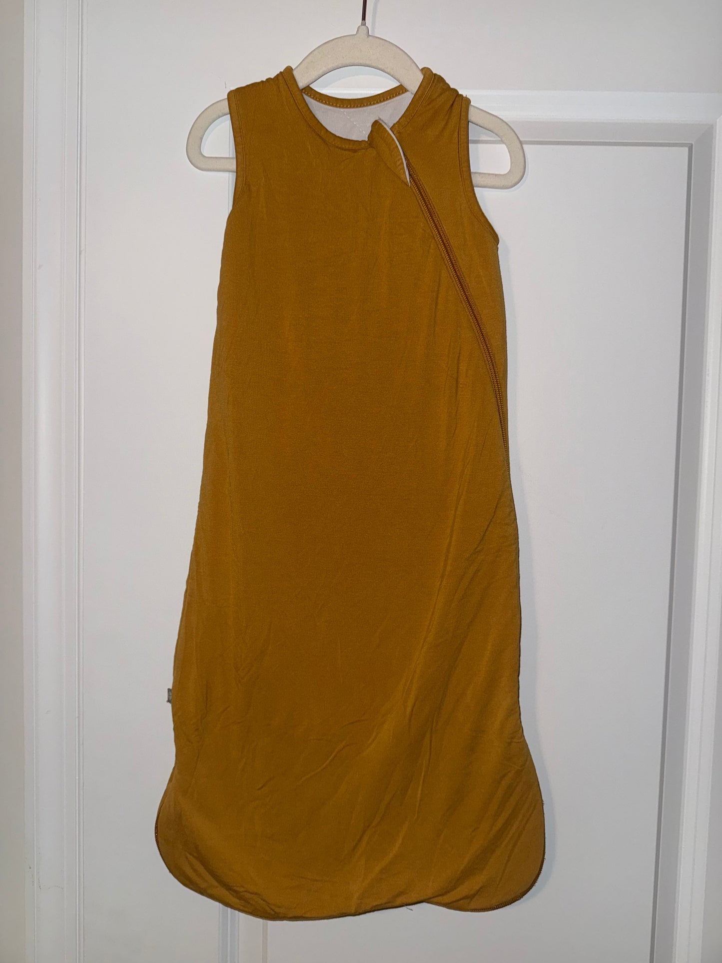 #106: Small 1.0 tog Kyte Mustard Bamboo Sleep Sack VGUC