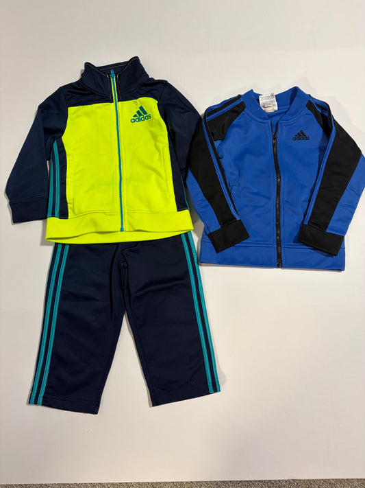 #27 Boys 18-24mos Adidas track jackets