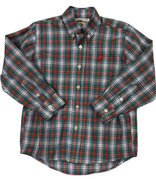#38 TBBC 3T Boys Plaid Button Down Shirt