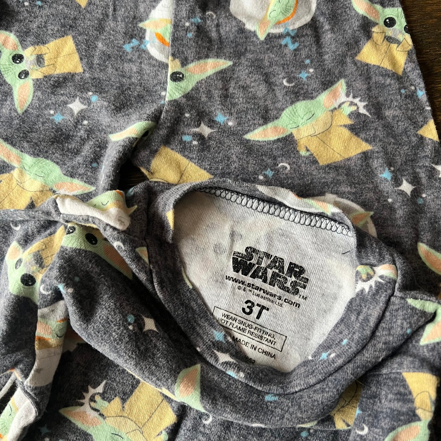 #5 Star Wars Baby Yoda, Grogu Pajamas, Boys 3T, Girls 3T