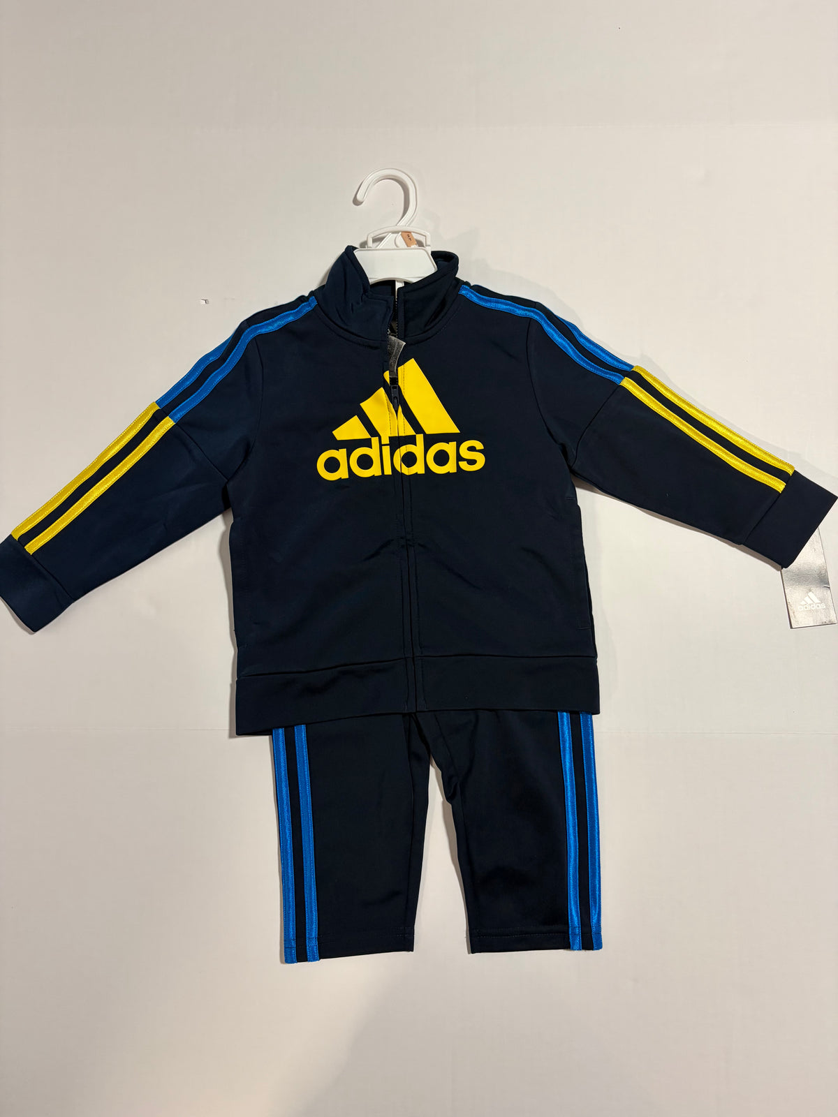 #27 Boys 2T Adidas track suit NWT
