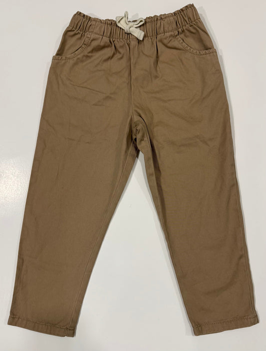 #38 Little Planet 4T Boys Khaki Drawstring Pants NWOT