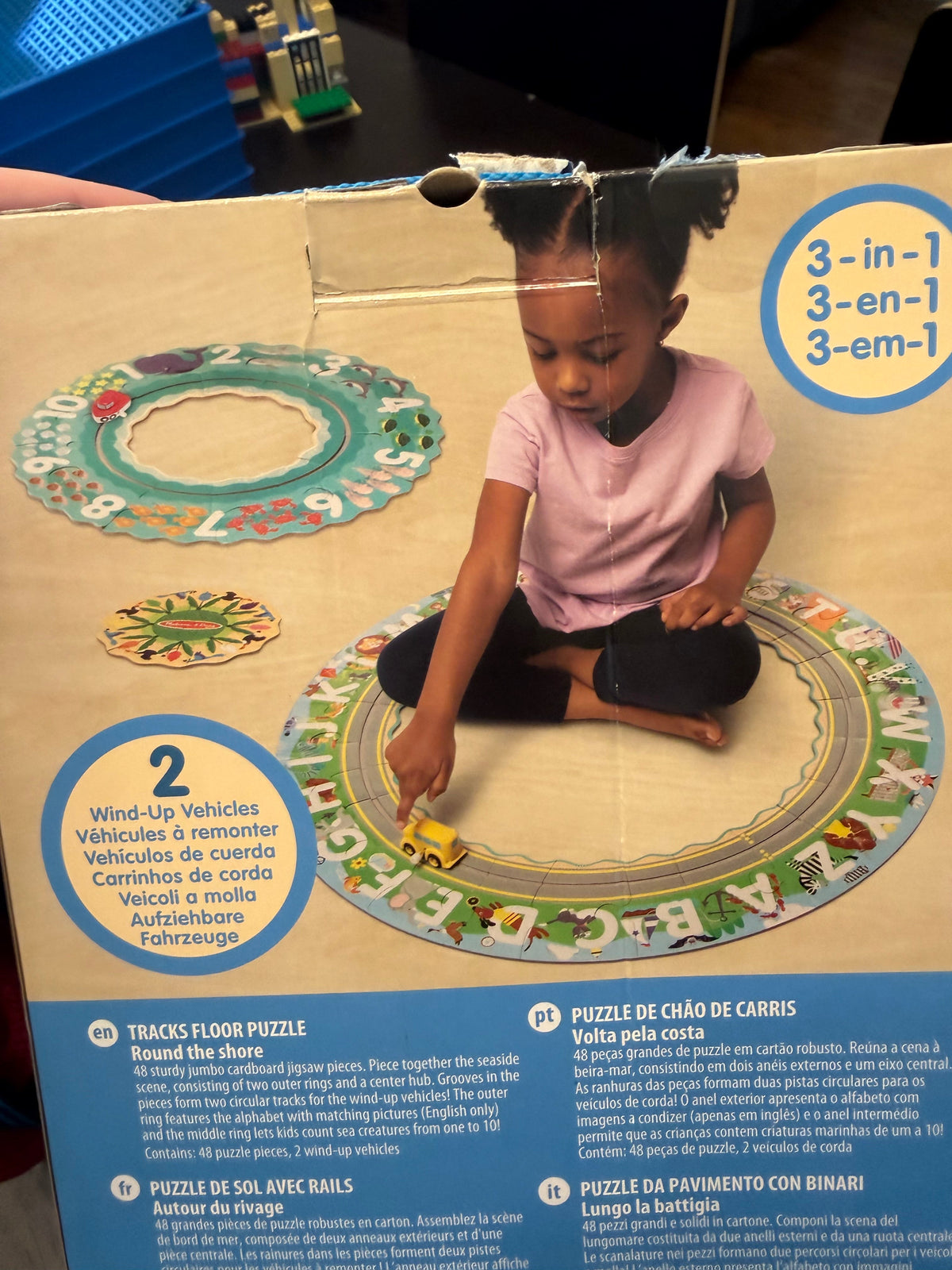 Seller #65 Melissa & Doug track puzzle